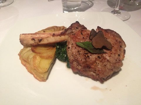 veal chop